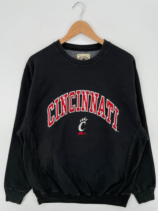 Vintage CINCINNATI Size L Vintage College Sweat-Shirt / A6544