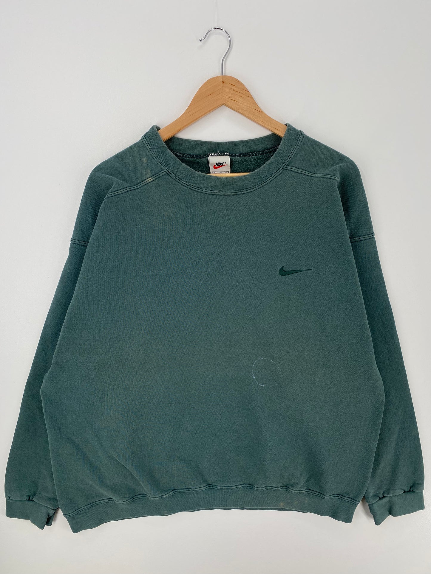 90's NIKE MINI SWOOSH Size XL Vintage Sweat-shirt / A918