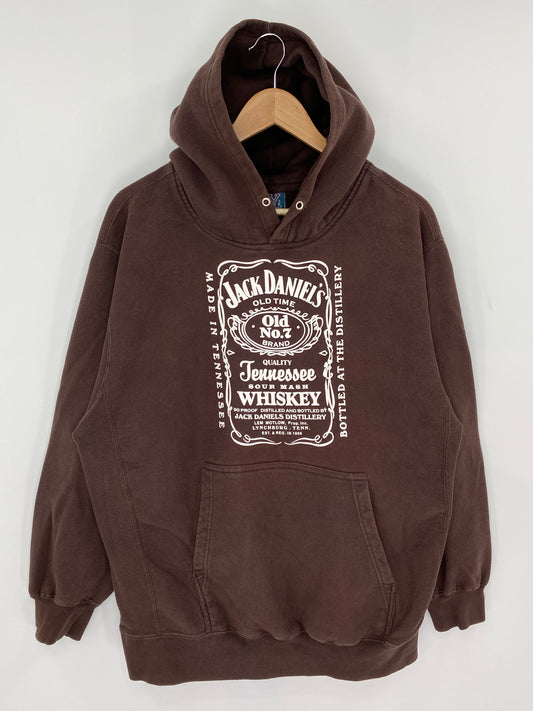 Vintage JACK DANIEL'S Size L  Hoodie Sweat-Shirt / K8525