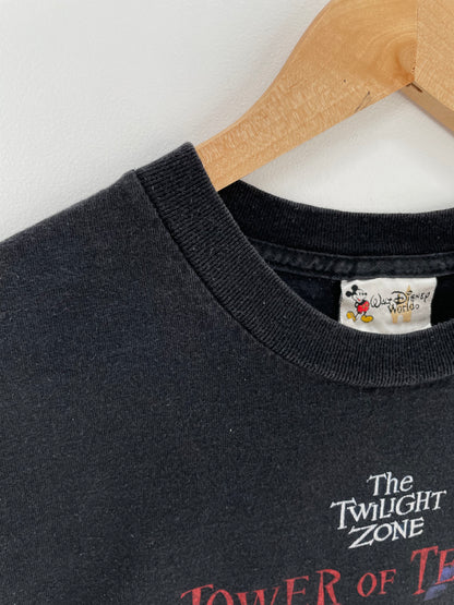 00' DISNEY TOWER OF TERROR Size L Vintage T-Shirts / A778