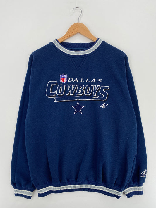 90's DALLAS COWBOYS Size XL Vintage NFL Sweat-Shirt / A5834