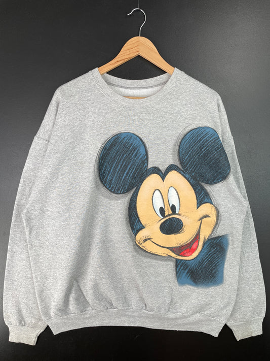 Vintage DISNEY MICKEY Size XL Vintage Sweat-shirt / A6826
