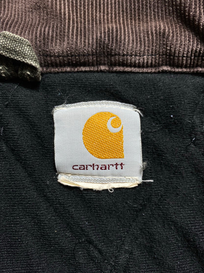 Vintage CARHARTT Size No Tag (Approx.L) Zip-up Sweat-shirt Jacket / K8114