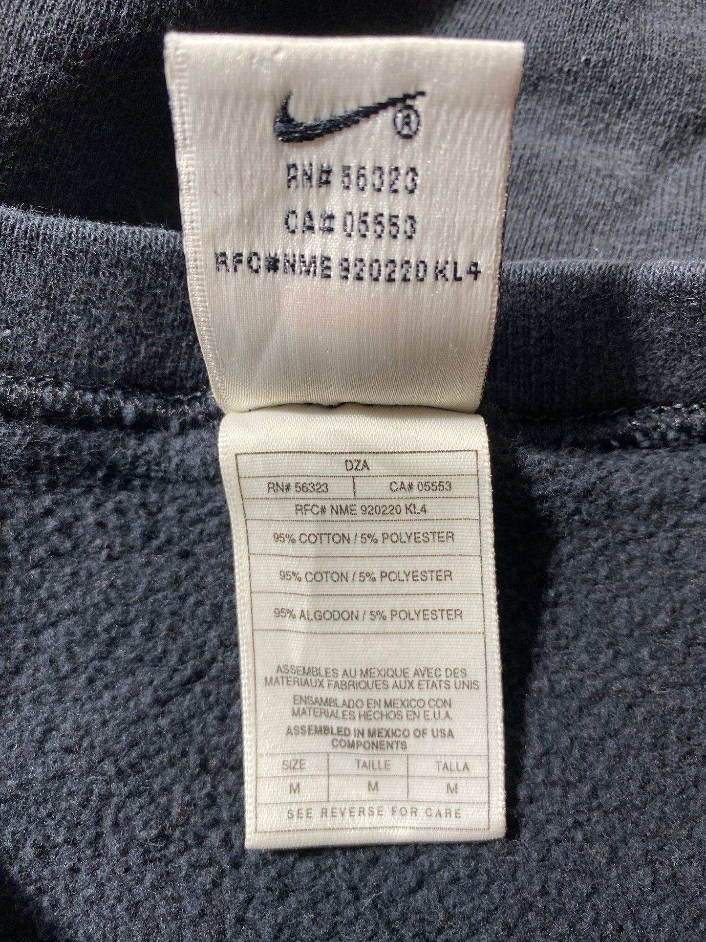 90’s NIKE MINI SWOOSH Size M Vintage Sweat-shirt / K2080