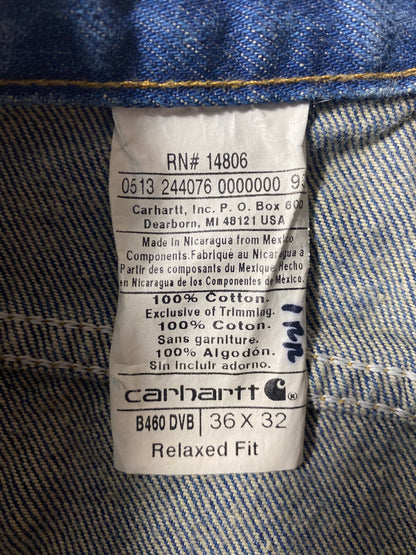 Vintage CARHARTT Size W35xL3.15 Denim Pants / K9981