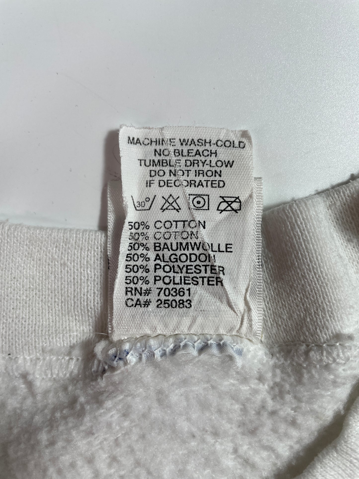 90's DISNEY ARIEL Made in USA Size L Vintage Sweat-shirt / E3418S