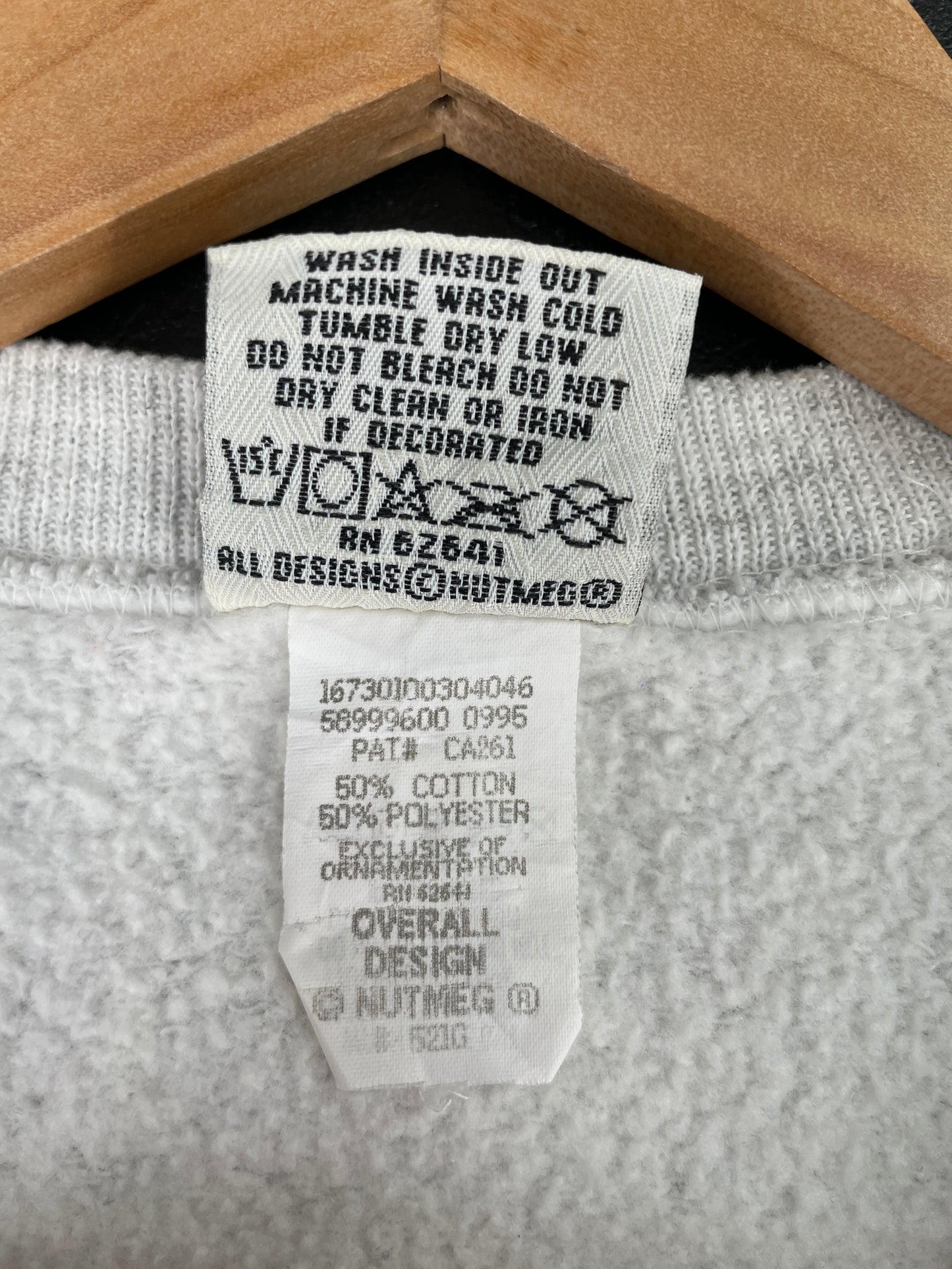 1998 CLEVELAND BROWNS Made in USA Size XL Vintage NFL Sweat-Shirt / A6138