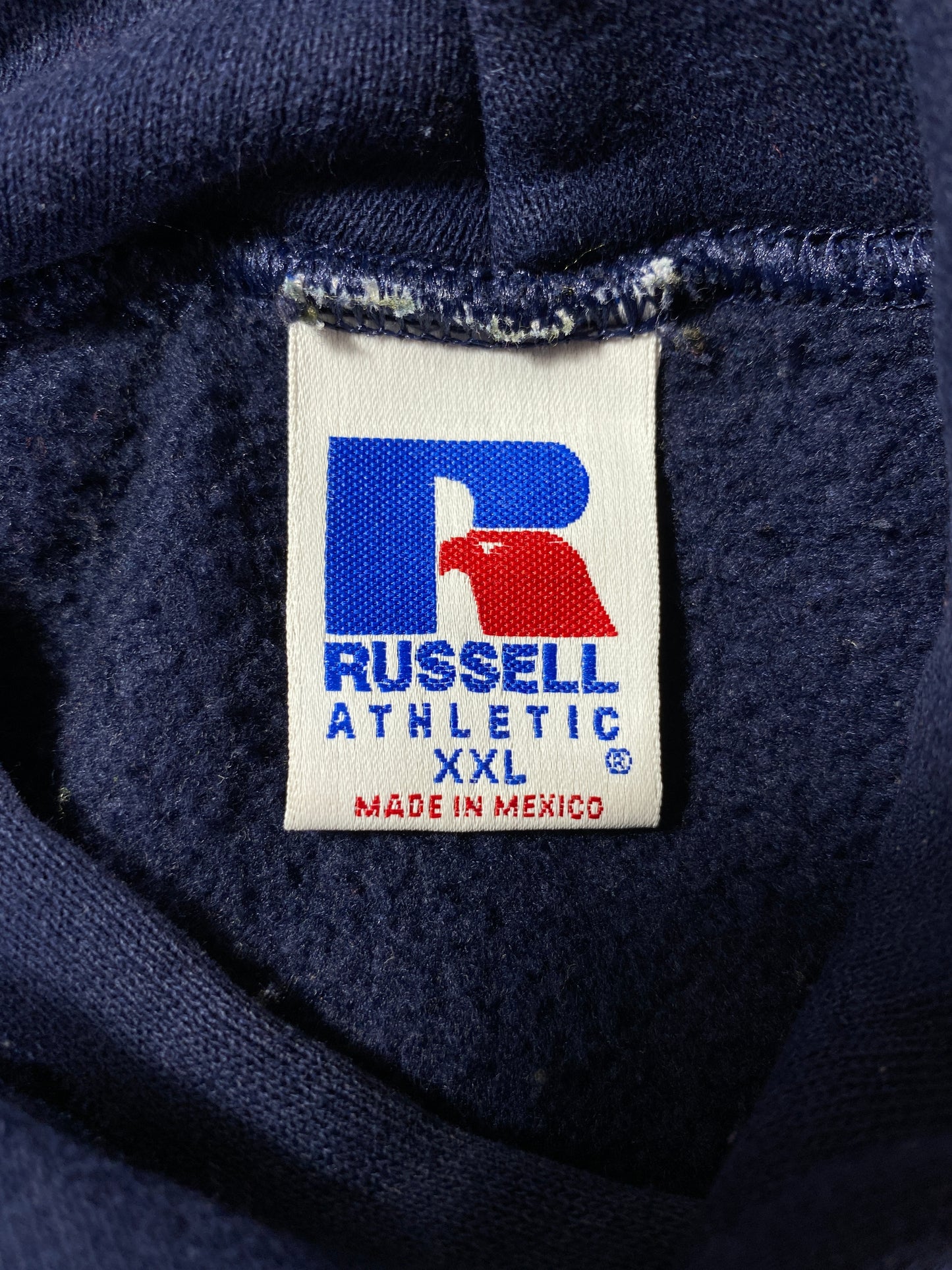 Vintage RUSSELL x MICHIGAN Size XXL Vintage College Hoodie Sweat-Shirt / A6282