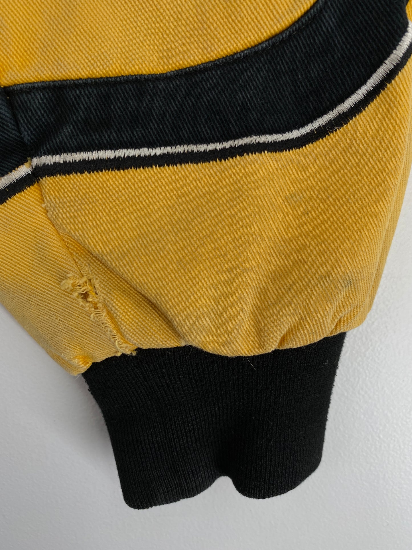 .Vintage PITTSBURGH STEELERS Size L NFL Racing Jacket / A6402