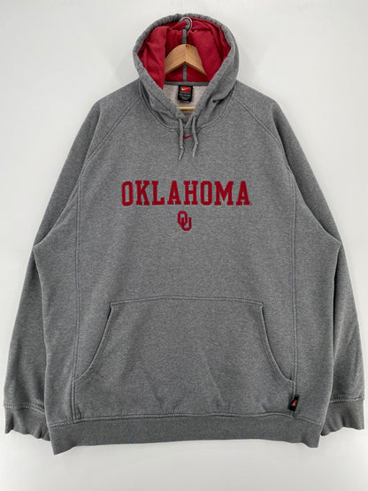 00' NIKE OKLAHOMA Size XXL Vintage College Hoodie Sweat-Shirt / A2766