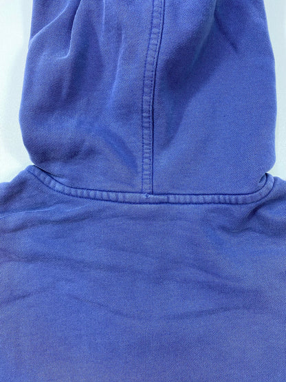90’s NIKE Size M Damaged Vintage Half-zip Hoodie Sweat-shirt  / 6004