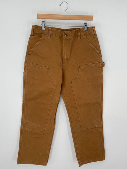 Vintage CARHARTT Size W32xL29 Double Knee Duck Pants / E1318P