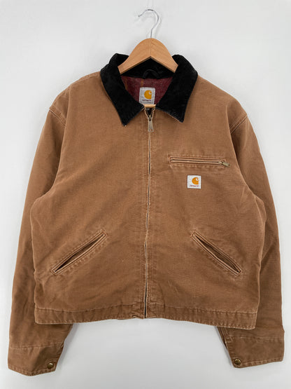 Vintage CARHARTT Size L Duck Zip-up Jacket / A8513