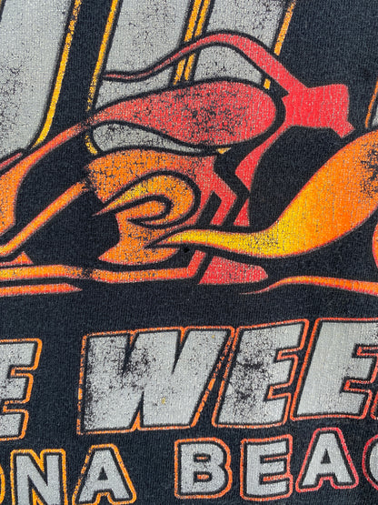 2001 BIKE WEEK Made in USA Size XL Vintage T-shirt / A6343