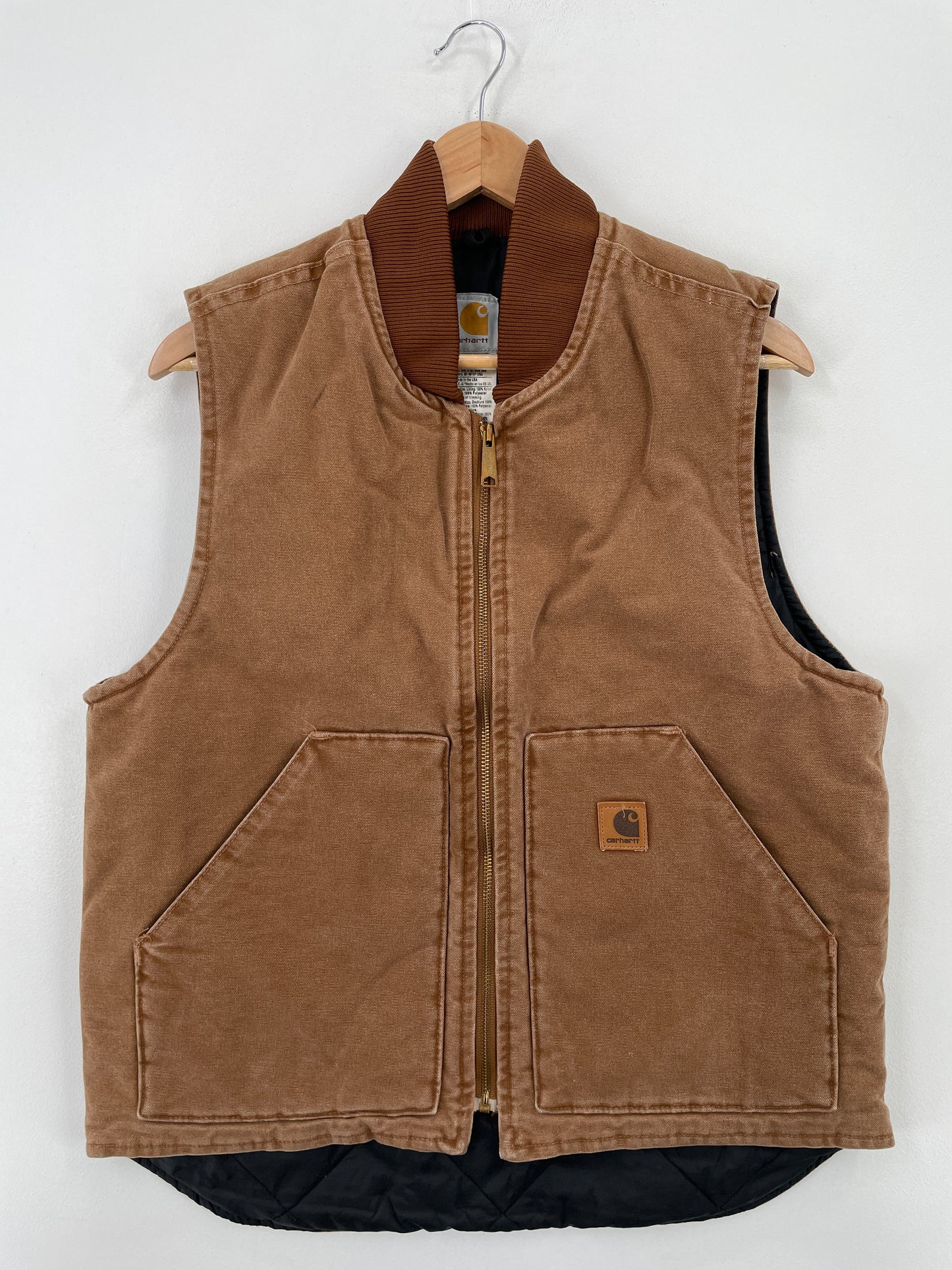 Vintage CARHARTT Made in USA Size M Duck Vest / A8055
