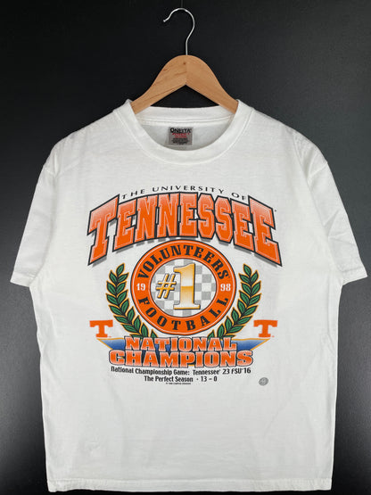 1998 TENNESSEE Size L Vintage College T-Shirt / A3419