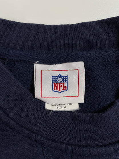Vintage NEW ENGLAND PATRIOTS Size XL NFL Sweat-shirt / E2779S