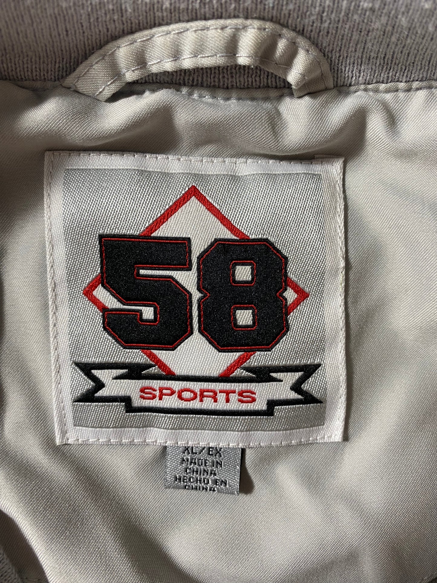 Vintage OHIO STATE BUCKEYES Size XL College Nylon Jacket/ K9700