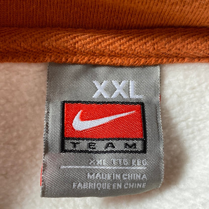 00' NIKE x UNIVERSITY OF TEXAS Size XXL Vintage College Hoodie Sweat-shirt / E4892S