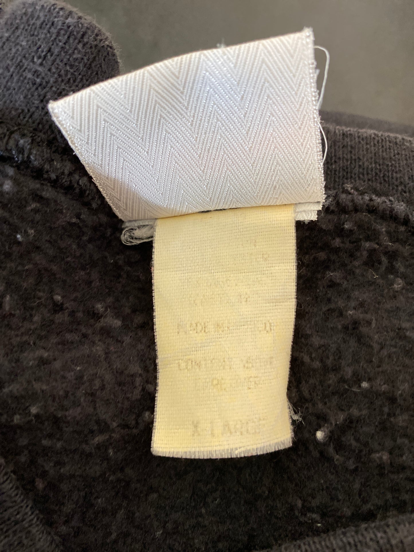 2001 HASE HOME DEPOT RACING Size XL Vintage Sweat-Shirts / K1509