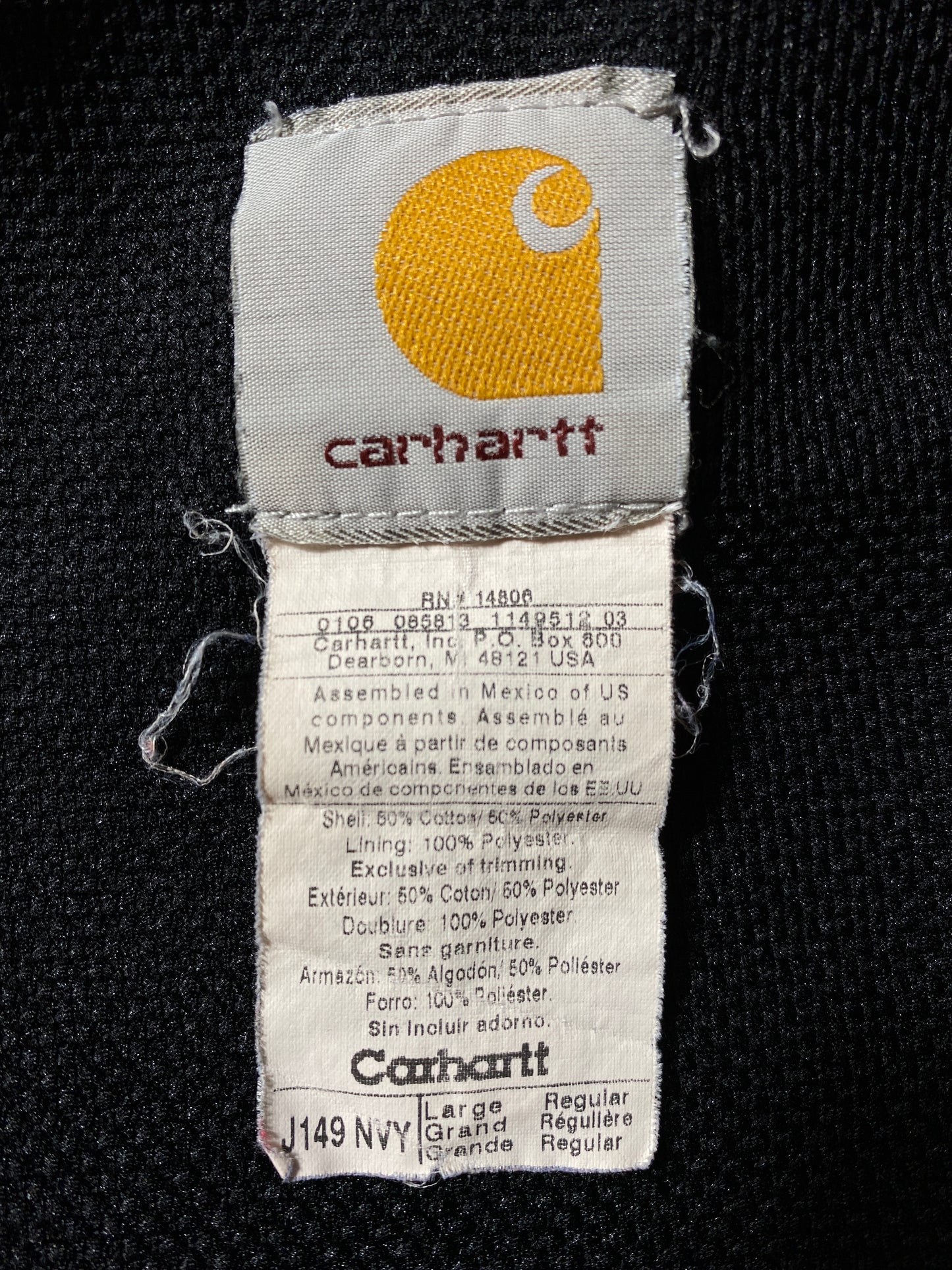 Vintage CARHARTT Size L Hoodie Sweat-shirts / E1736S