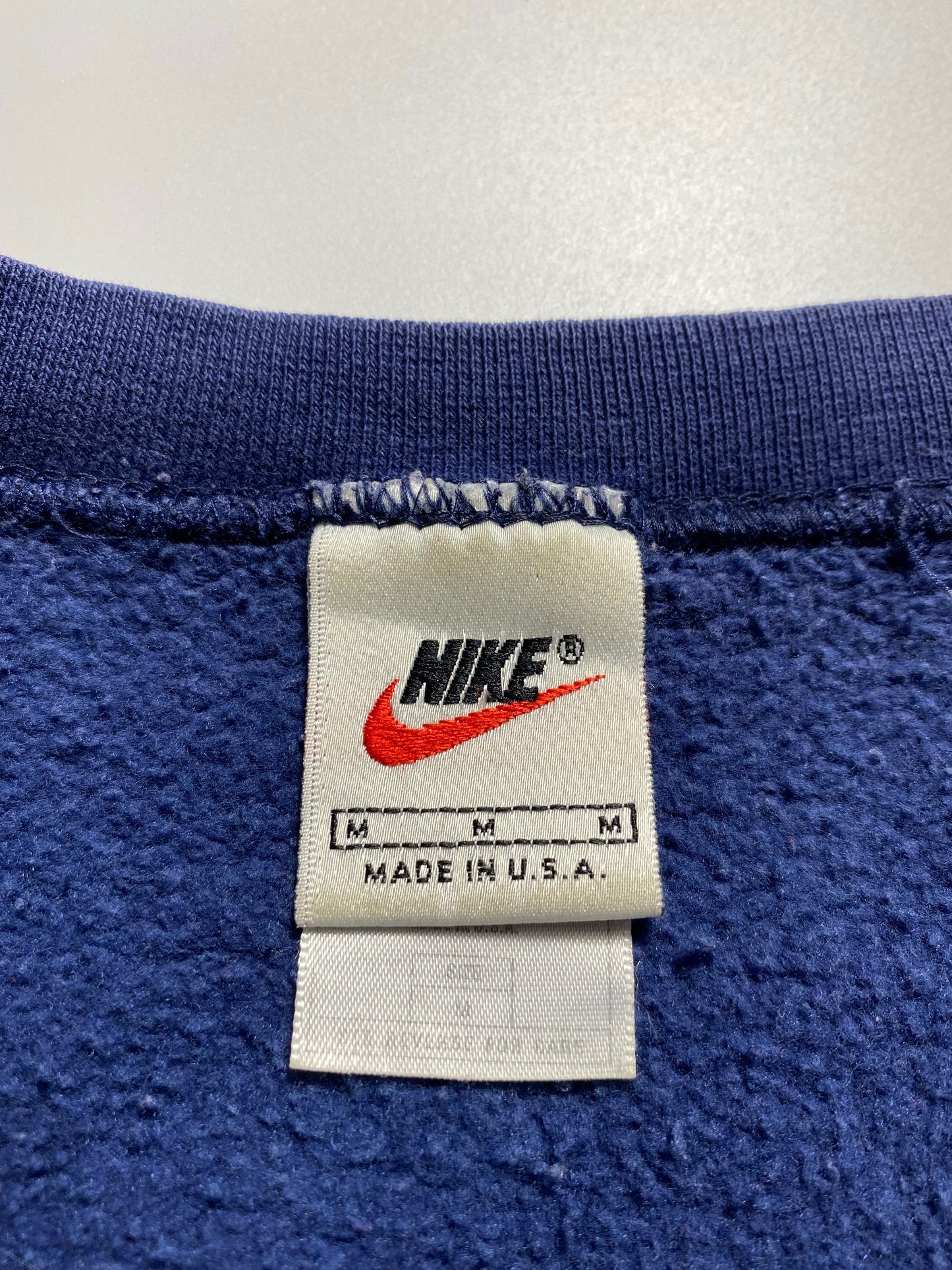 00' NIKE MINI SWOOSH Made in USA Size M Vintage Sweat-shirt / K5975