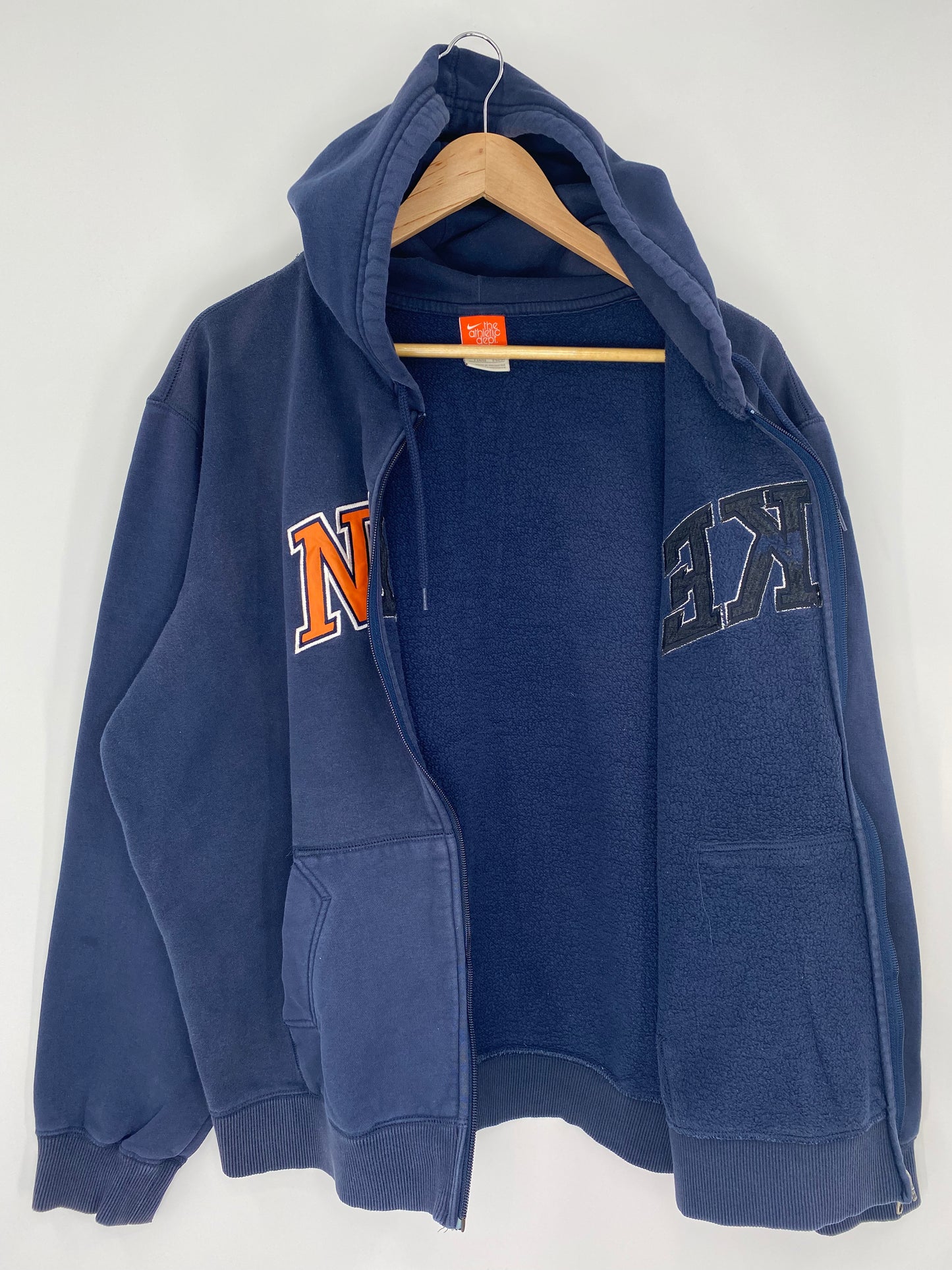 Vintage NIKE Size XL Vintage Zip Up Hoodie Sweat-Shirts/ A182