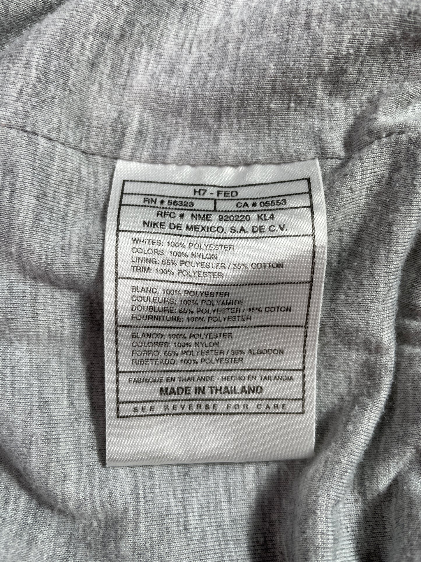 90's NIKE Size XXL Vintage Nylon Jacket / E2037N