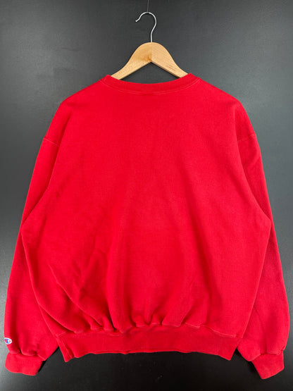 90's CHAMPION x INDIANA HOOSIERS Made in USA Size XXL Vintage College Sweat Shirt / E4964S