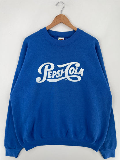 90's PEPSI COLA Size XXL Vintage Sweat-Shirt / E1883S