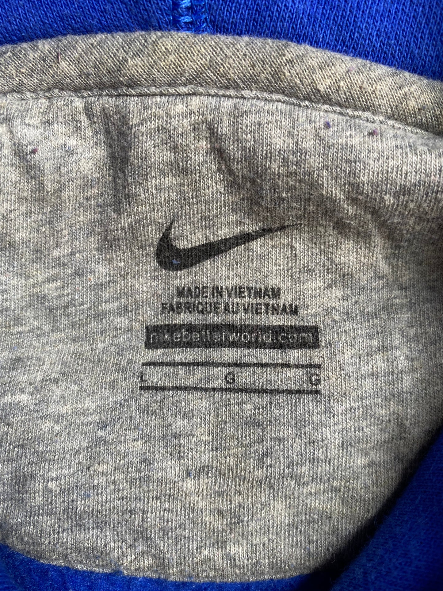 Vintage NIKE KENTUCKY Size L Vintage College Hoodie Sweat-Shirt / A3216