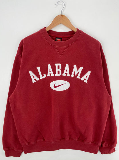00' NIKE ALABAMA Size M Vintage College Sweat-shirt / A683