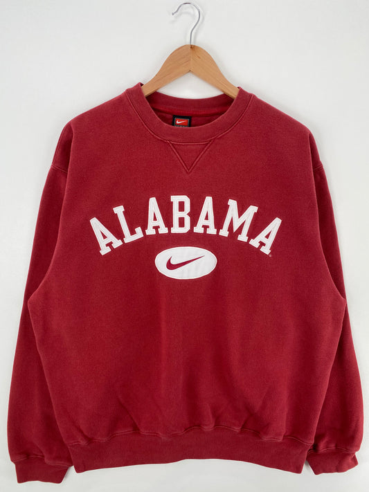 00' NIKE ALABAMA Size M Vintage College Sweat-shirt / A683