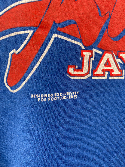 90’s UNIVERSITY OF KANSAS Made in USA Size XL Vintage College Sweat-Shirt / A7763