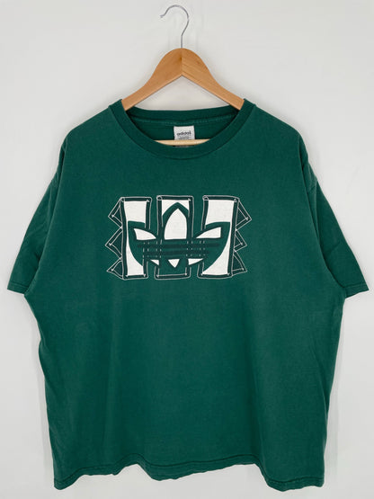 90's ADIDAS Made in USA Size XL Vintage T-Shirt / A7788