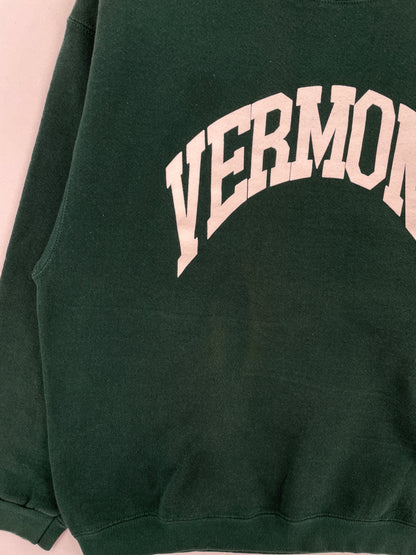 90's VERMONT Made in USA Size M Vintage College Sweat-Shirt / E4074S