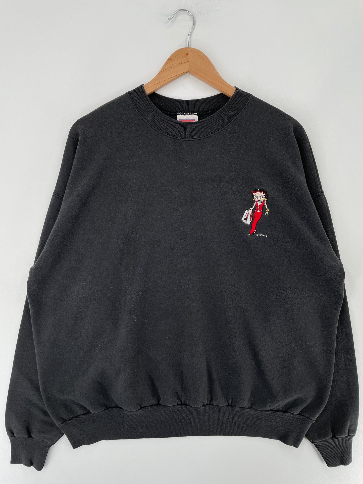 90’s BETTY BOOP Size XL Vintage Sweat-shirt / E5813S