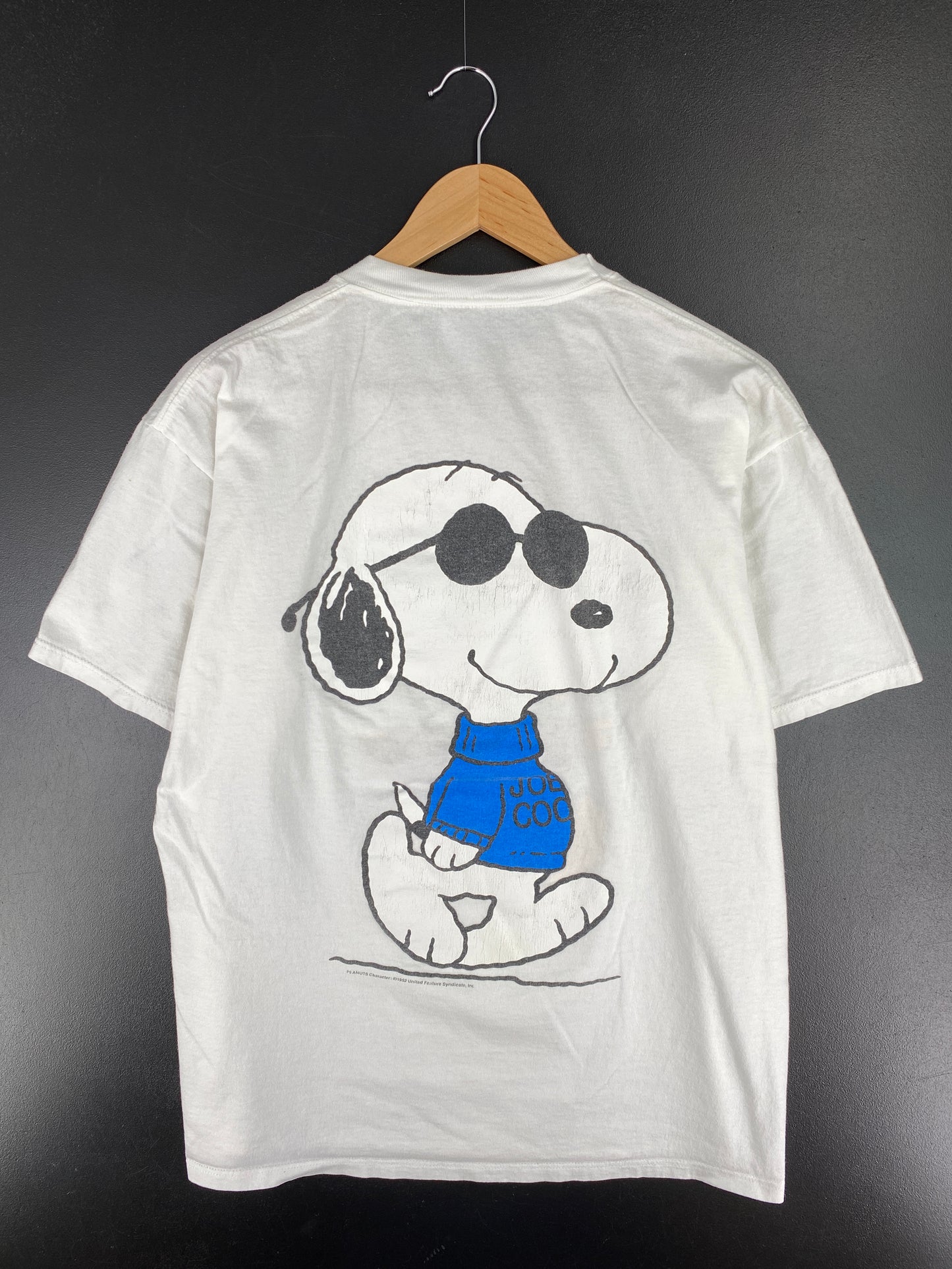 90's SNOOPY Made in USA Size XL Vintage T-Shirt / A4595