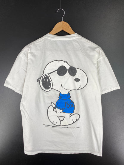 90's SNOOPY Made in USA Size XL Vintage T-Shirt / A4595