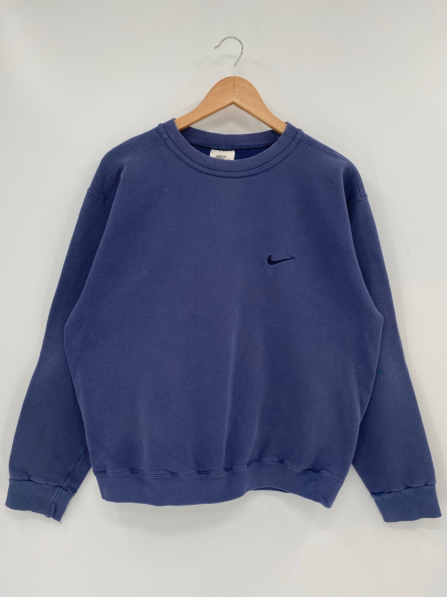 90’s NIKE MINI SWOOSH Made in USA Size M Vintage Sweat-Shirt / K6342