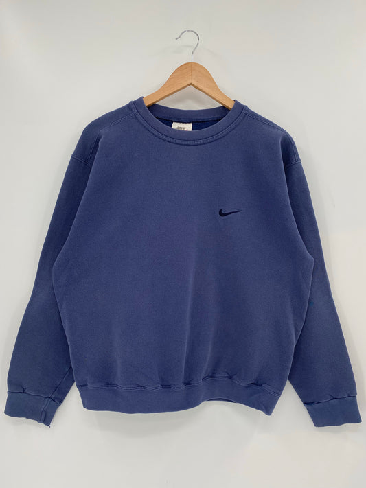 90’s NIKE MINI SWOOSH Made in USA Size M Vintage Sweat-Shirt / K6342