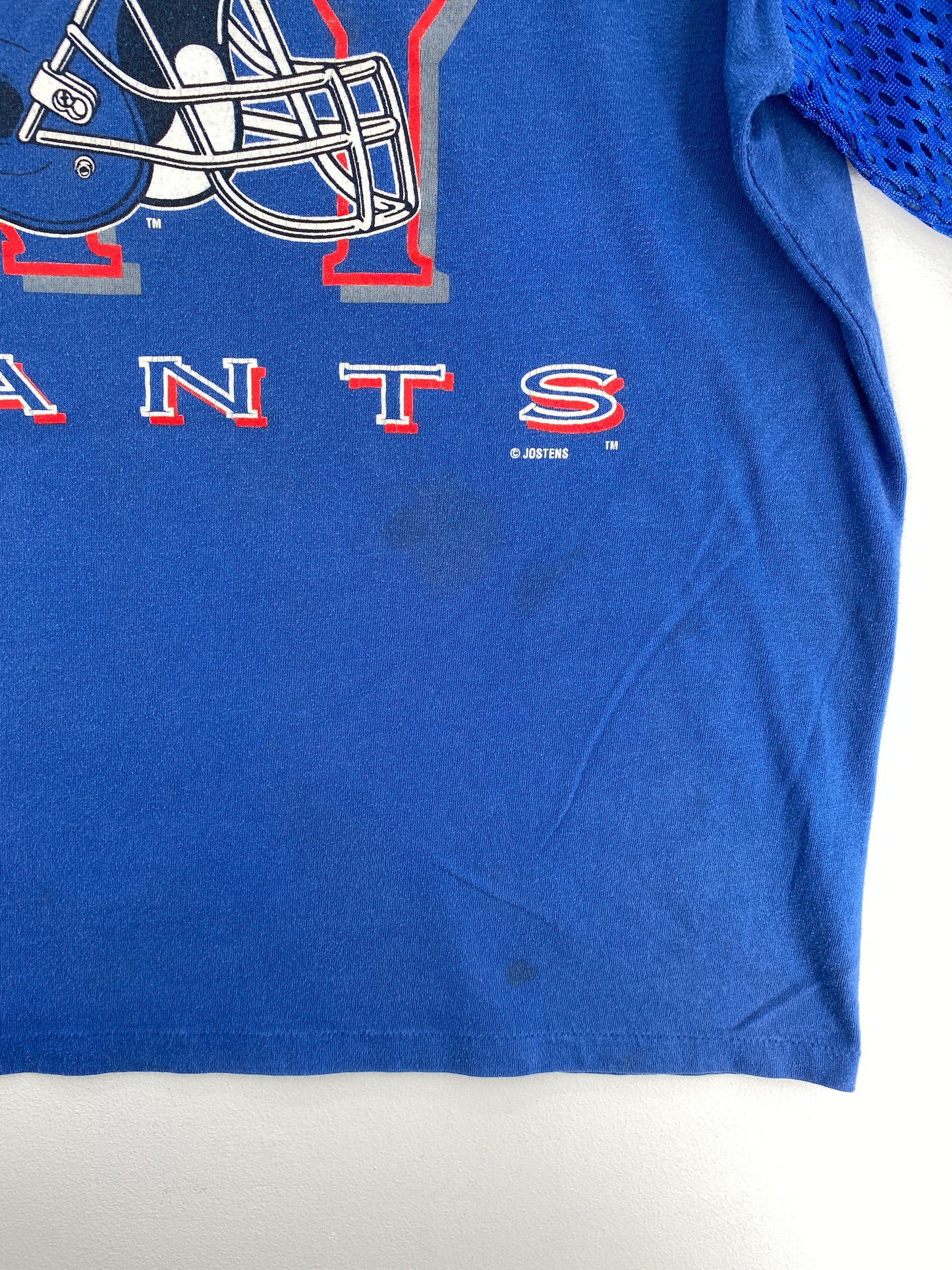 90's NEW YORK GIANTS Made in USA Size XL Vintage NFL Long Sleeve T-Shirts / A4753