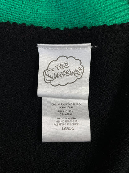 Vintage THE SIMPSONS CHRISTMAS Size L Vintage Cardigan / G5215S