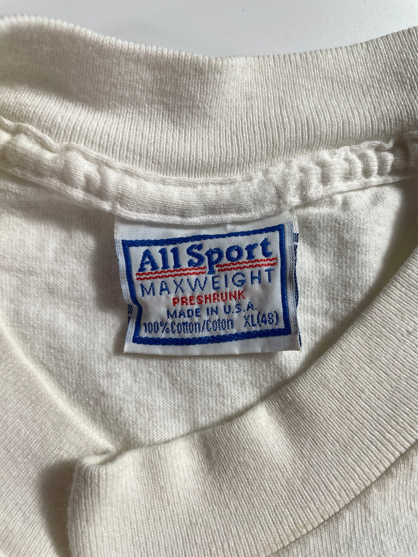 1999 SAN ANTONIO SPURS Made in USA Size XL Vintage NBA T-Shirt / A4483