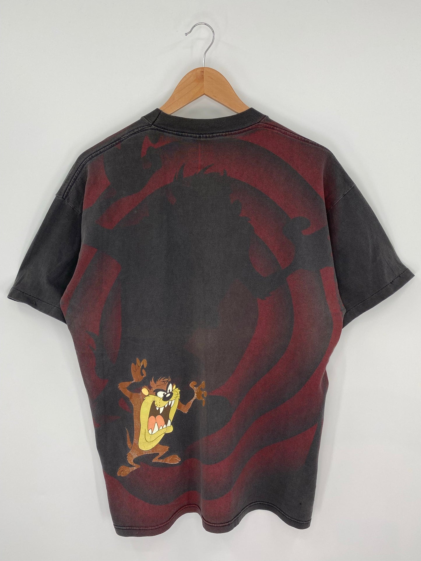90’s LOONEY TUNES TAZ Made in USA Size L T-Shirts / E684