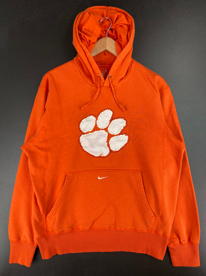 Vintage NIKE CLEMSON Size M Vintage College Hoodie Sweat-Shirt / A3220