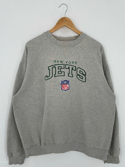 Vintage NEW YORK JETS Made in USA Size XXL Vintage Sweat shirt / K5673