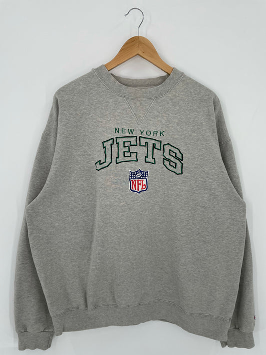 Vintage NEW YORK JETS Made in USA Size XXL Vintage Sweat shirt / K5673