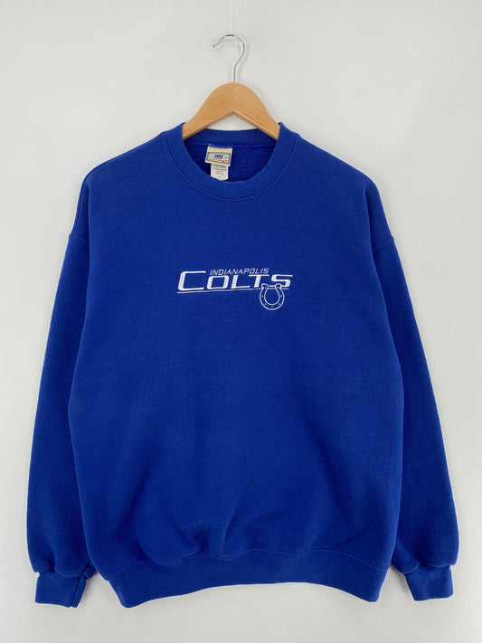 Vintage INDIANAPOLIS COLTS Size L Vintage NFL Sweat-Shirt / E4597S