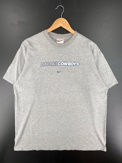 90's NIKE DALLAS COWBOYS Size L Vintage NFL T-Shirts / A2377
